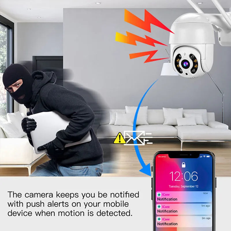 8MP AI Auto-Tracking WiFi Surveillance