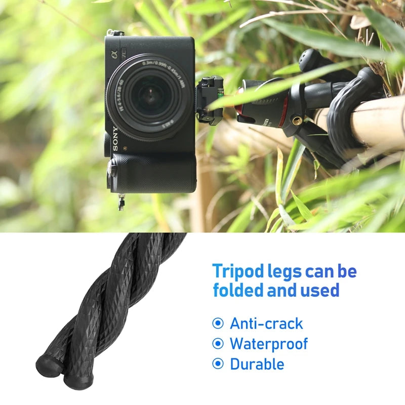 2 in 1 Flexible Octopus Tripod for Phone & Camera
