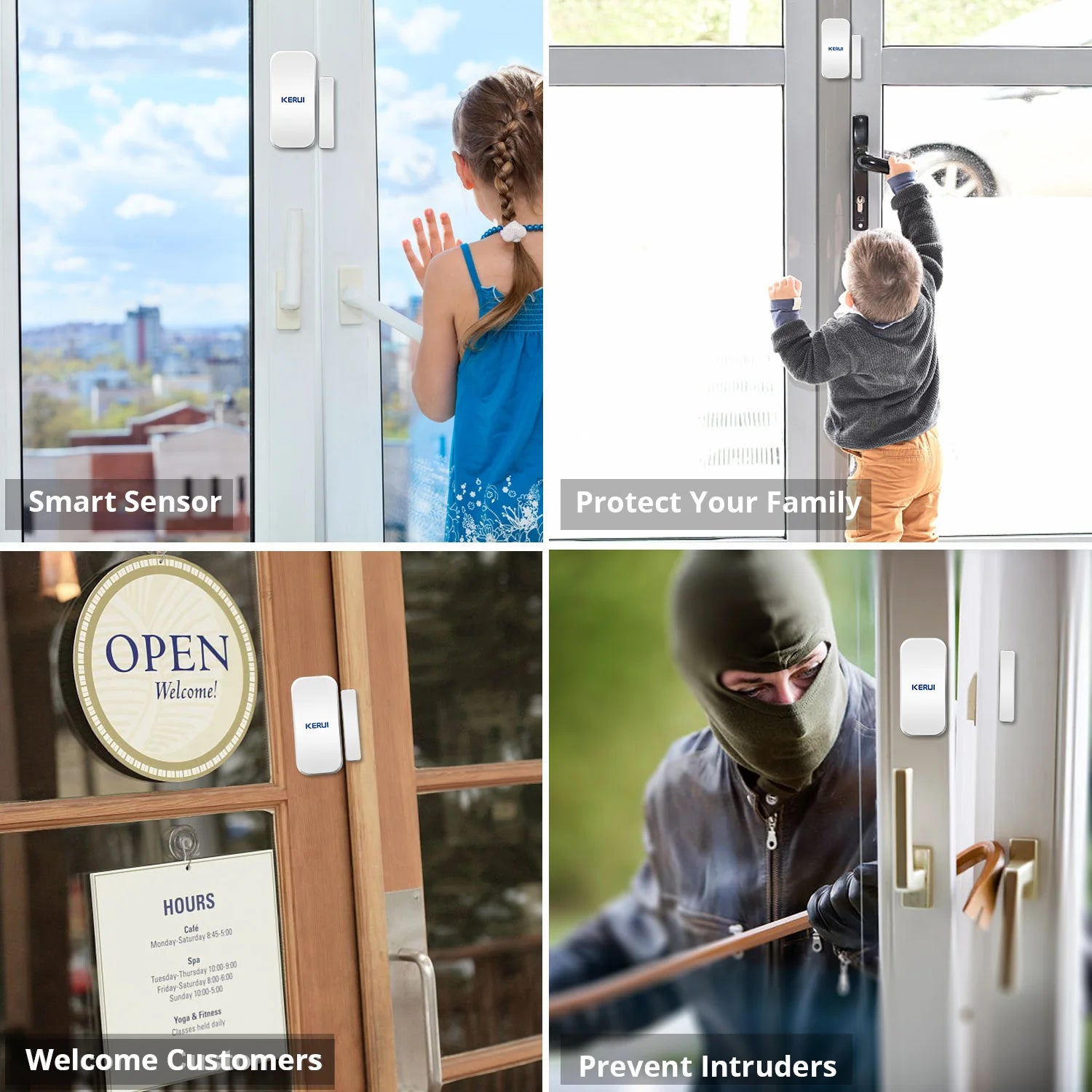 433MHz Door Window Anti-theft Burglar