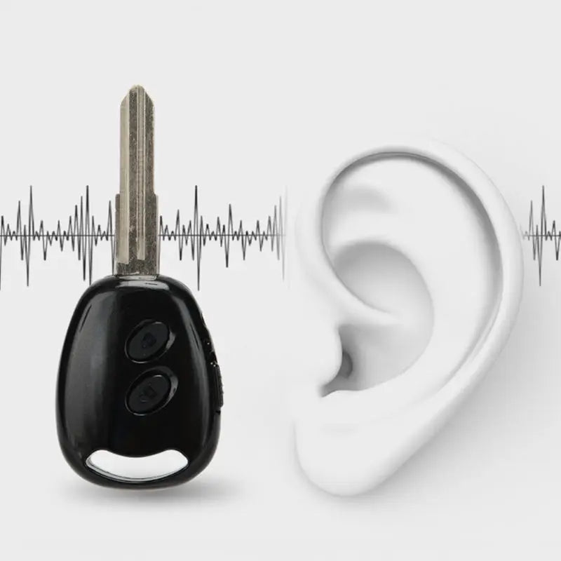 4G Noise Reduction Mini Key Shaped Voice Recorder