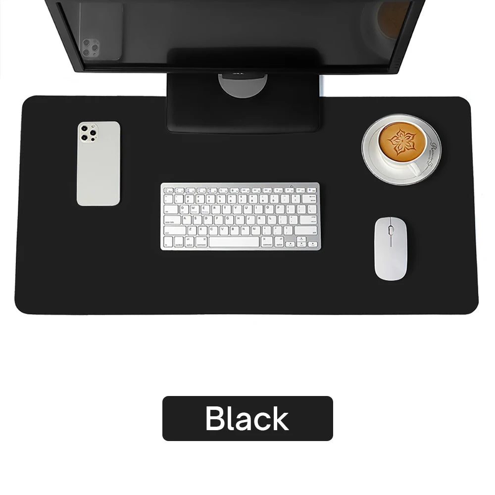 Large PU Leather Office Desk Mat