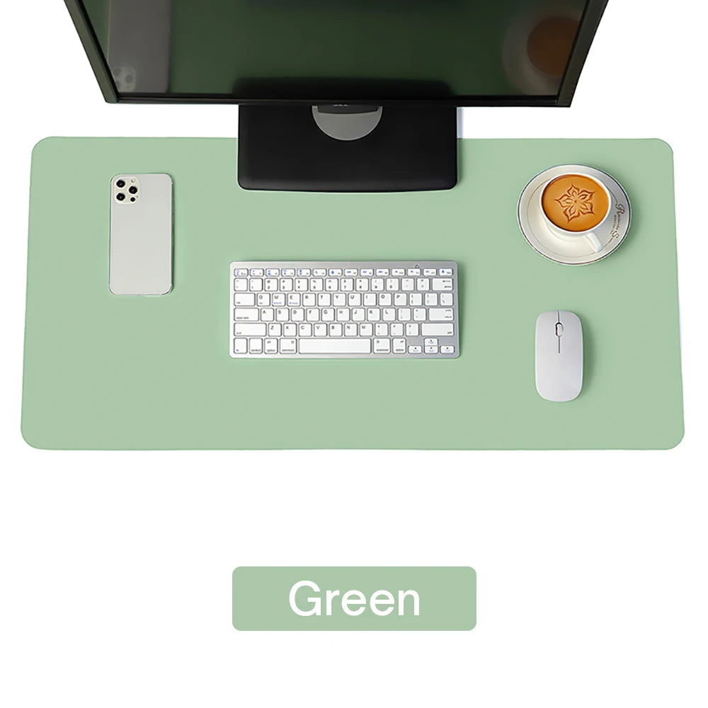 Large PU Leather Office Desk Mat