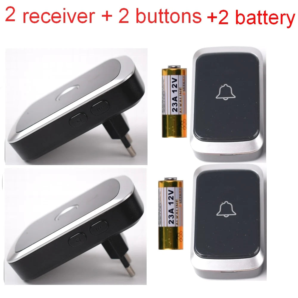 100V-240V Waterproof Smart Wireless Doorbell