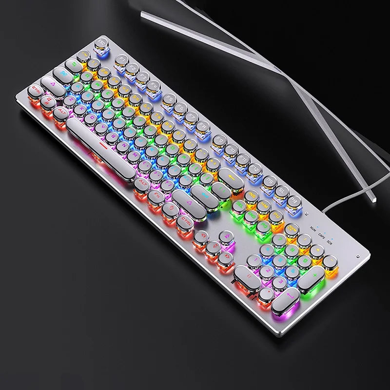 Retro Mechanical RGB Keyboard