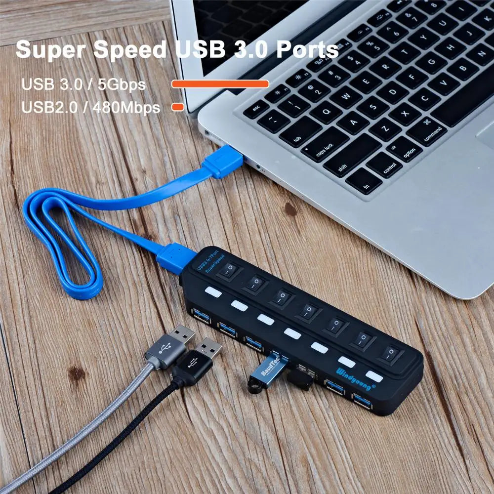 High-Speed USB 3.0 Hub Expander