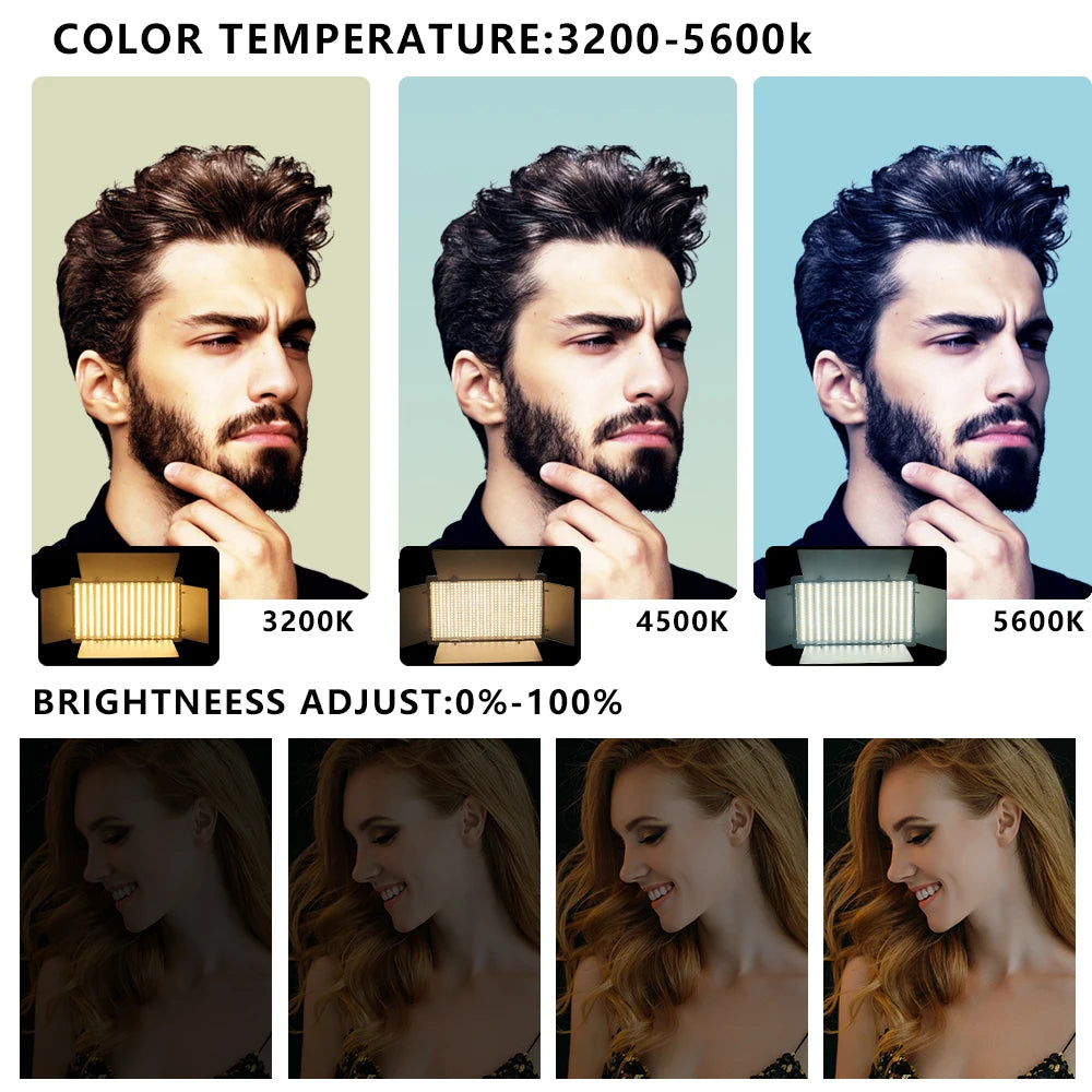 Portable LED Studio Light Panel