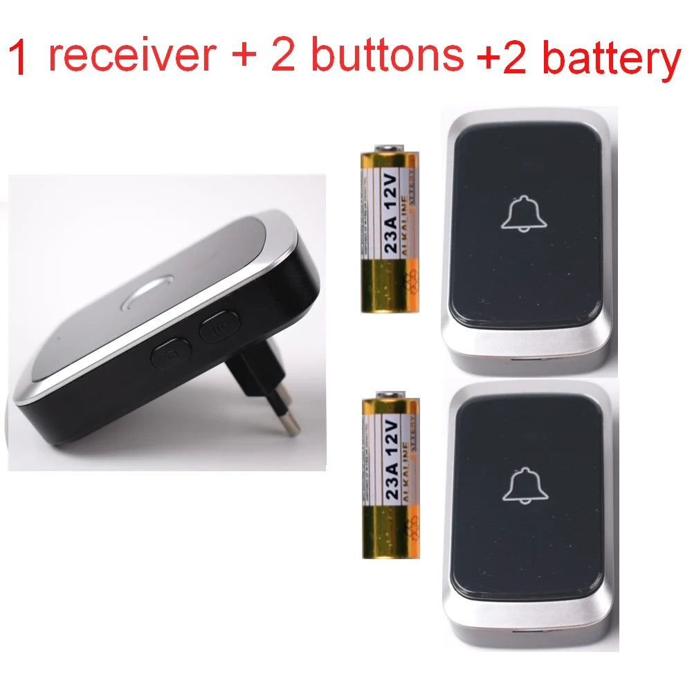 100V-240V Waterproof Smart Wireless Doorbell