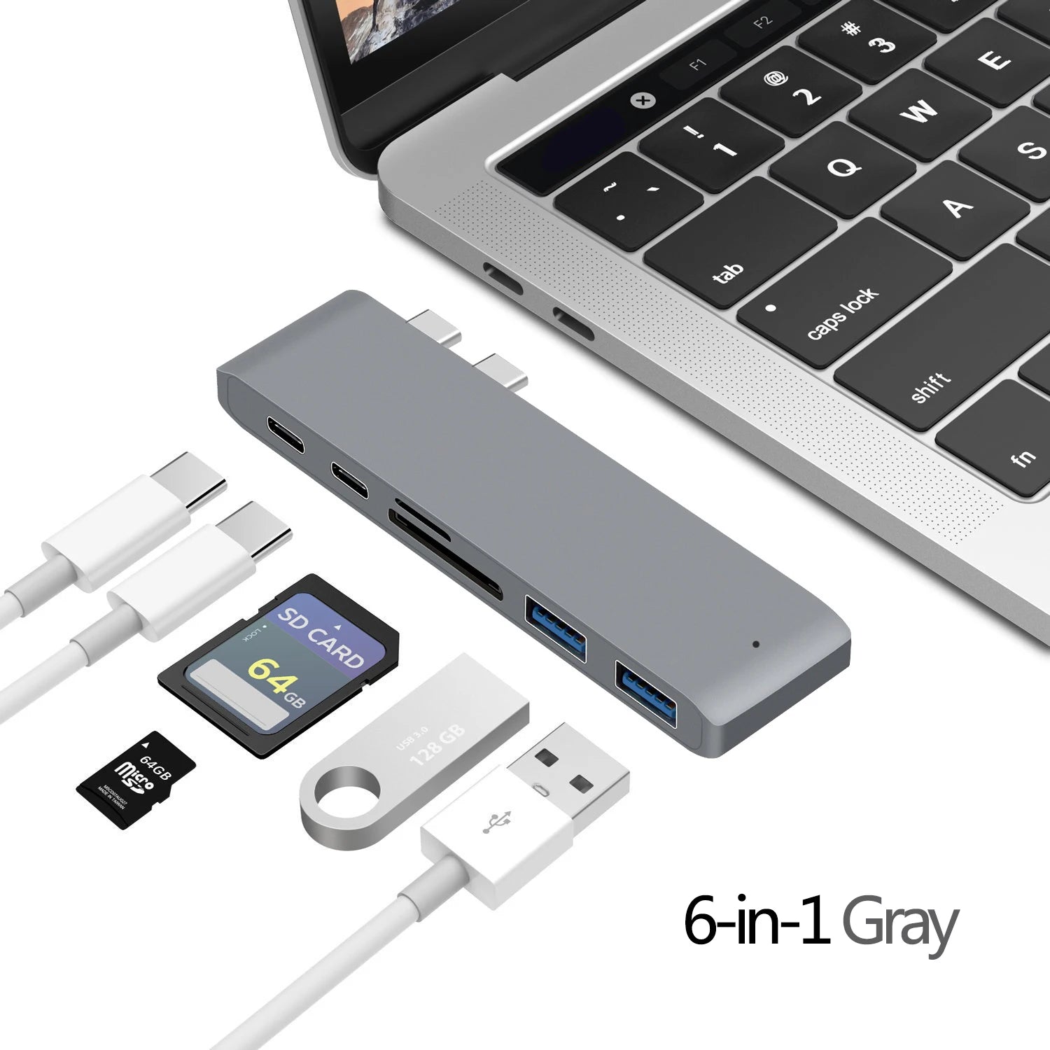 USB-C 3.1 Hub with 4K HDMI Adapter