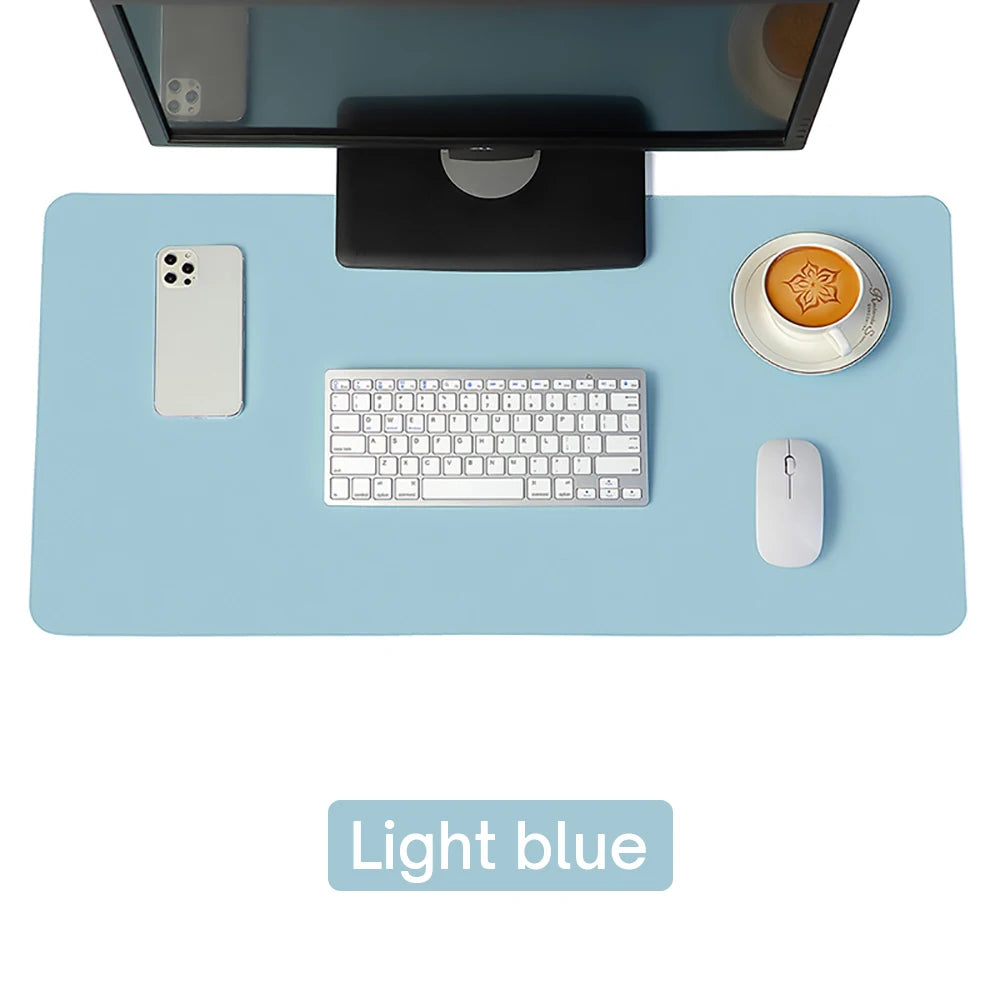 Large PU Leather Office Desk Mat