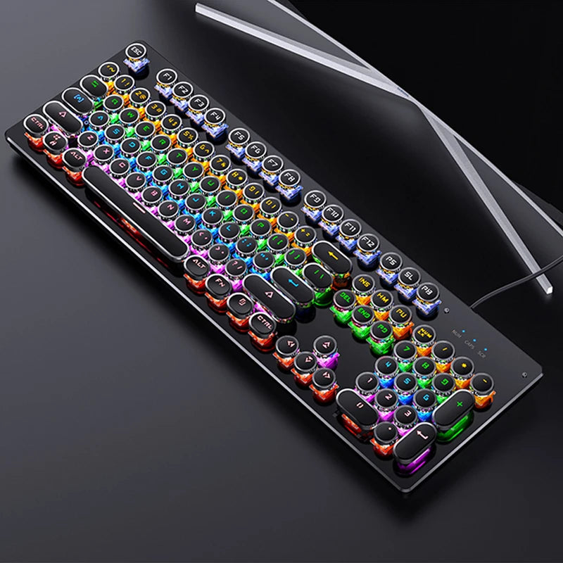 Retro Mechanical RGB Keyboard