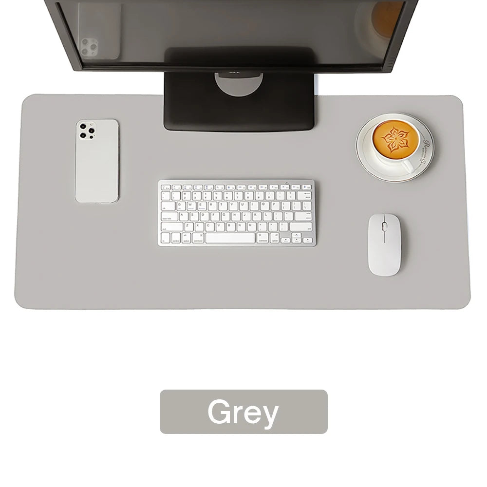 Large PU Leather Office Desk Mat