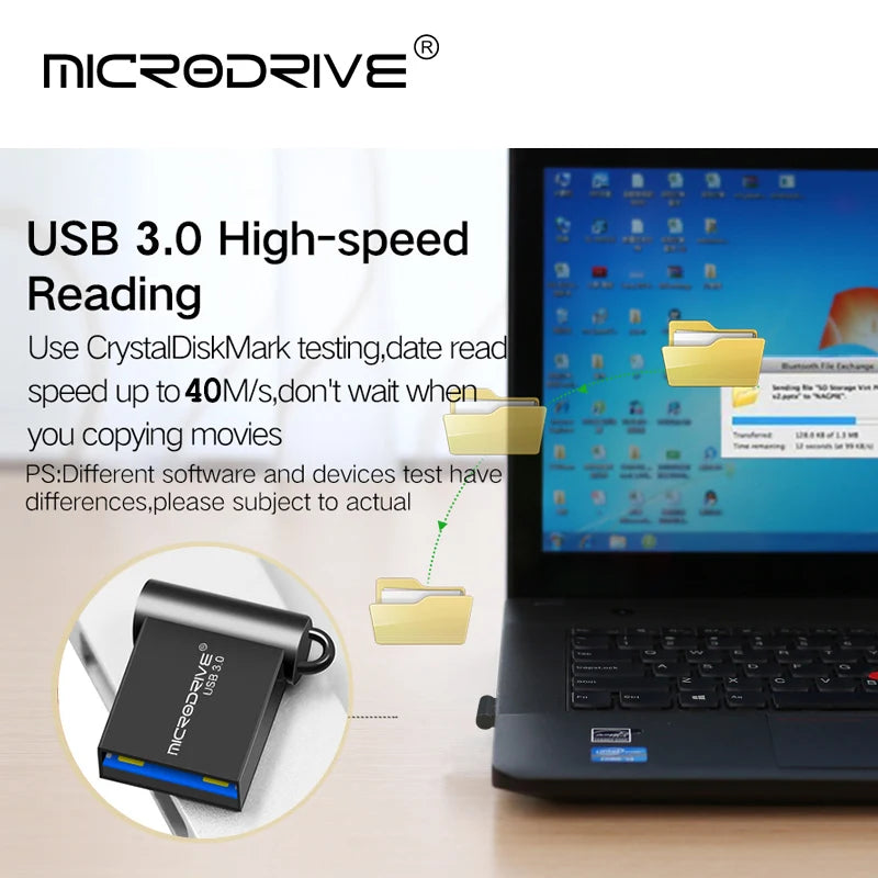 Super Mini USB 3.0 Metal Flash Drive