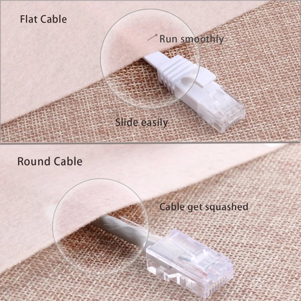 Gigabit Network Ethernet Patch Cable Black