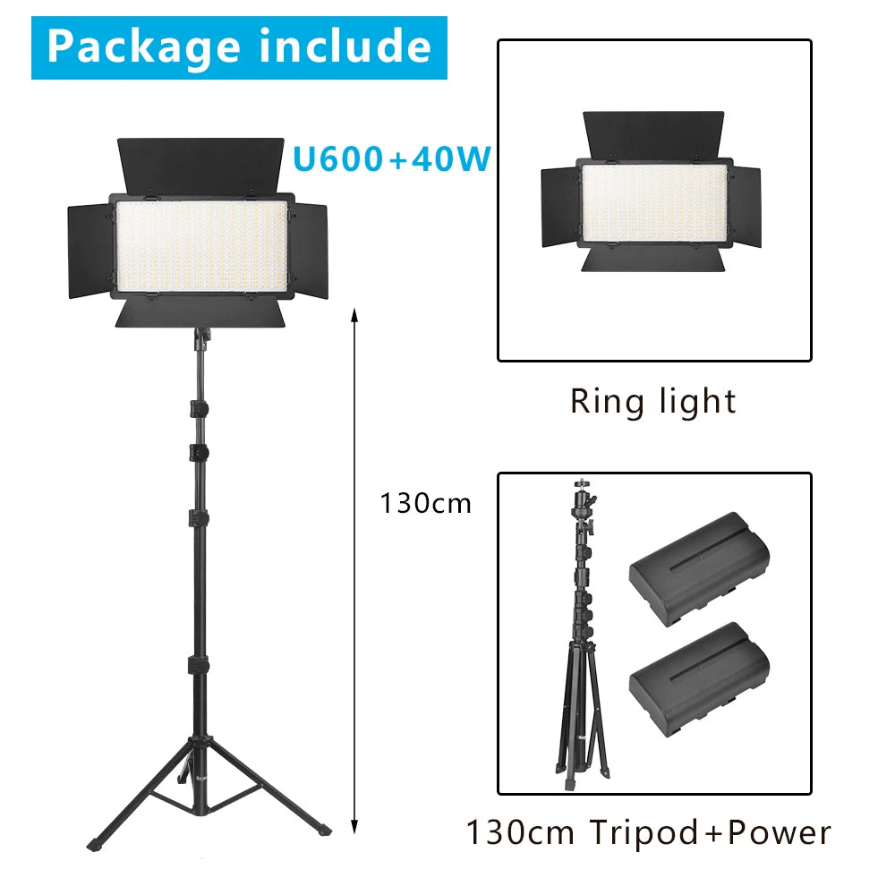 Portable LED Studio Light Panel