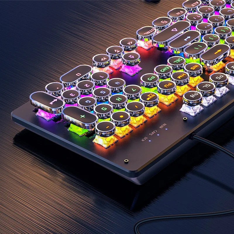 Retro Mechanical RGB Keyboard