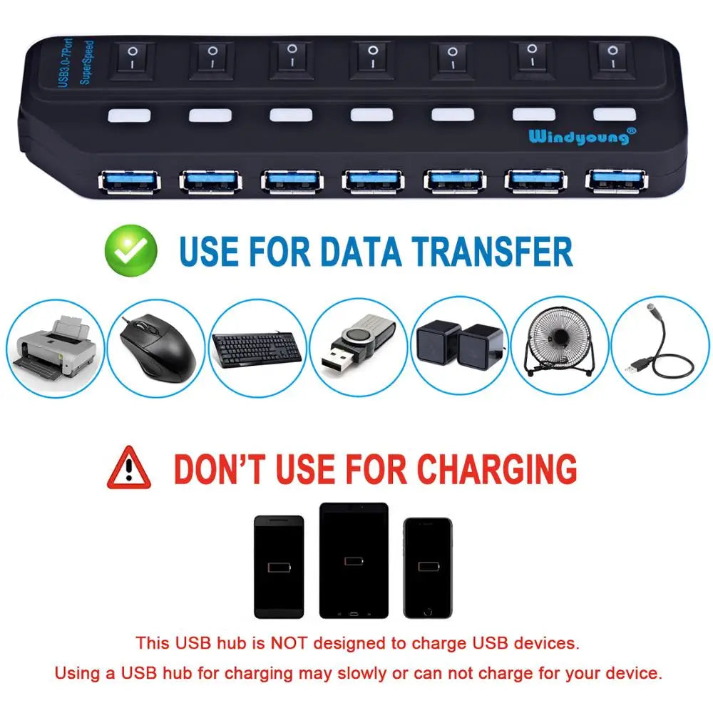 High-Speed USB 3.0 Hub Expander