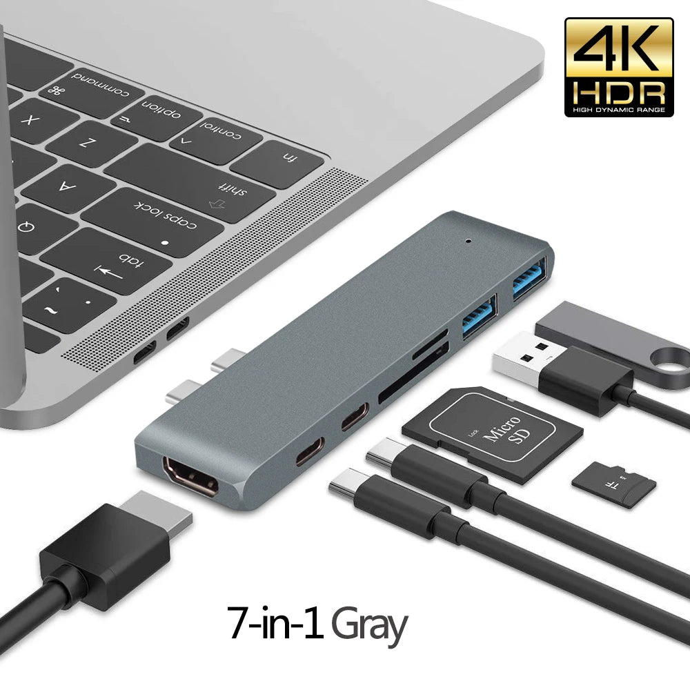 USB-C 3.1 Hub with 4K HDMI Adapter