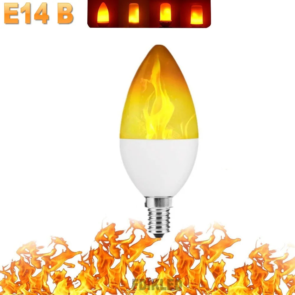 Flame Effect LED Bulb