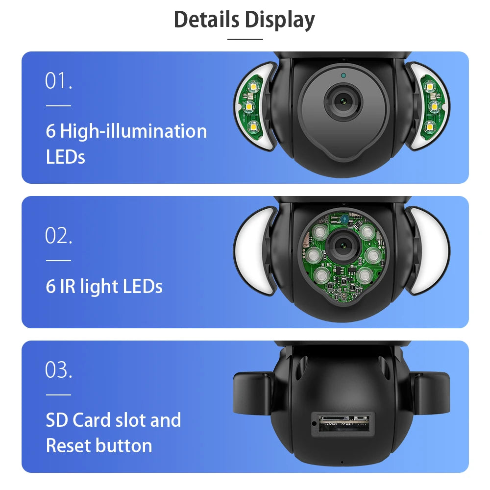 5MP Smart Cloud Night Vision Surveillance Camera