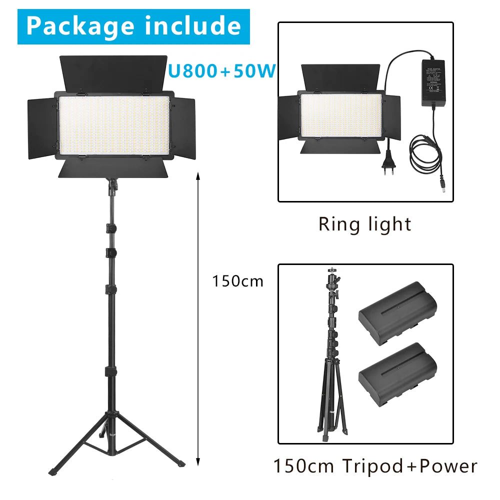 Portable LED Studio Light Panel