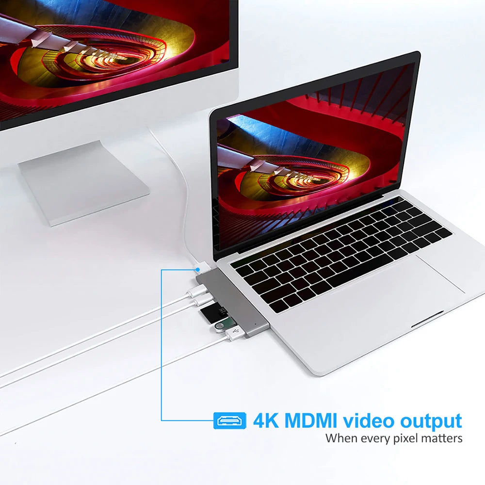 USB-C 3.1 Hub with 4K HDMI Adapter