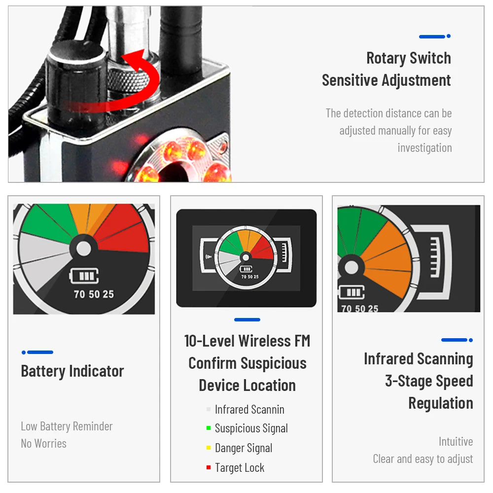 K88 Mini Hidden Device & Camera Detector
