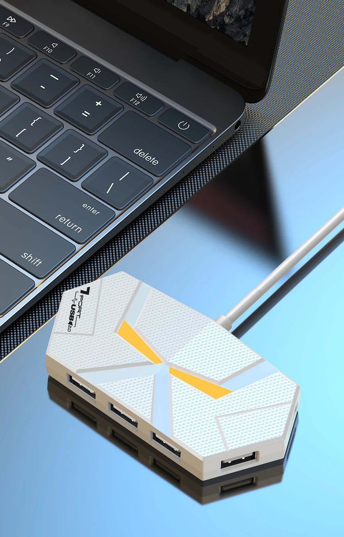 7-Port USB 2.0 Expansion Hub