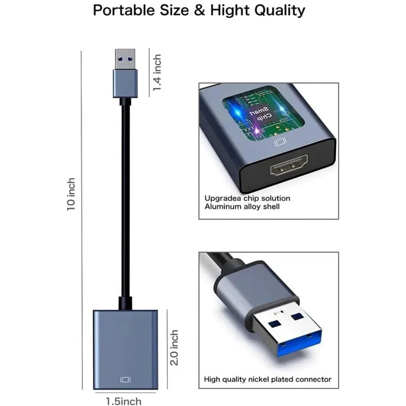 USB 3.0 to HDMI 1080P Adapter