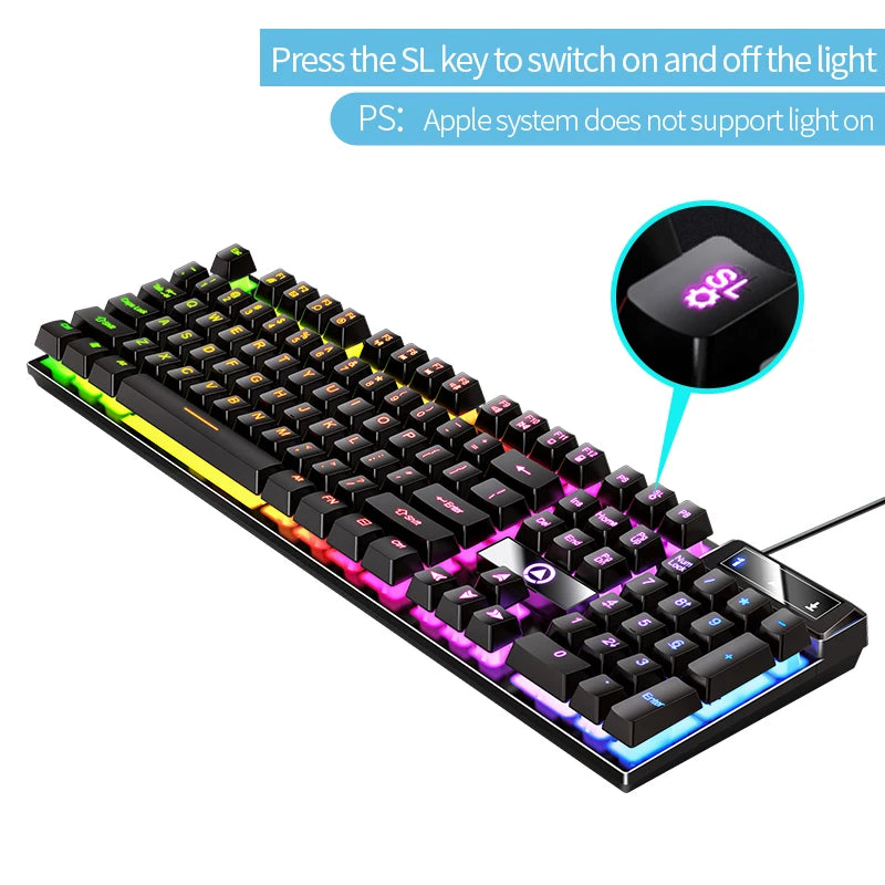 Low-Profile Wired Gaming Keyboard