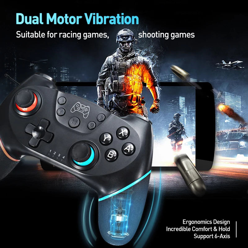 Wireless Switch PC Gaming Controller