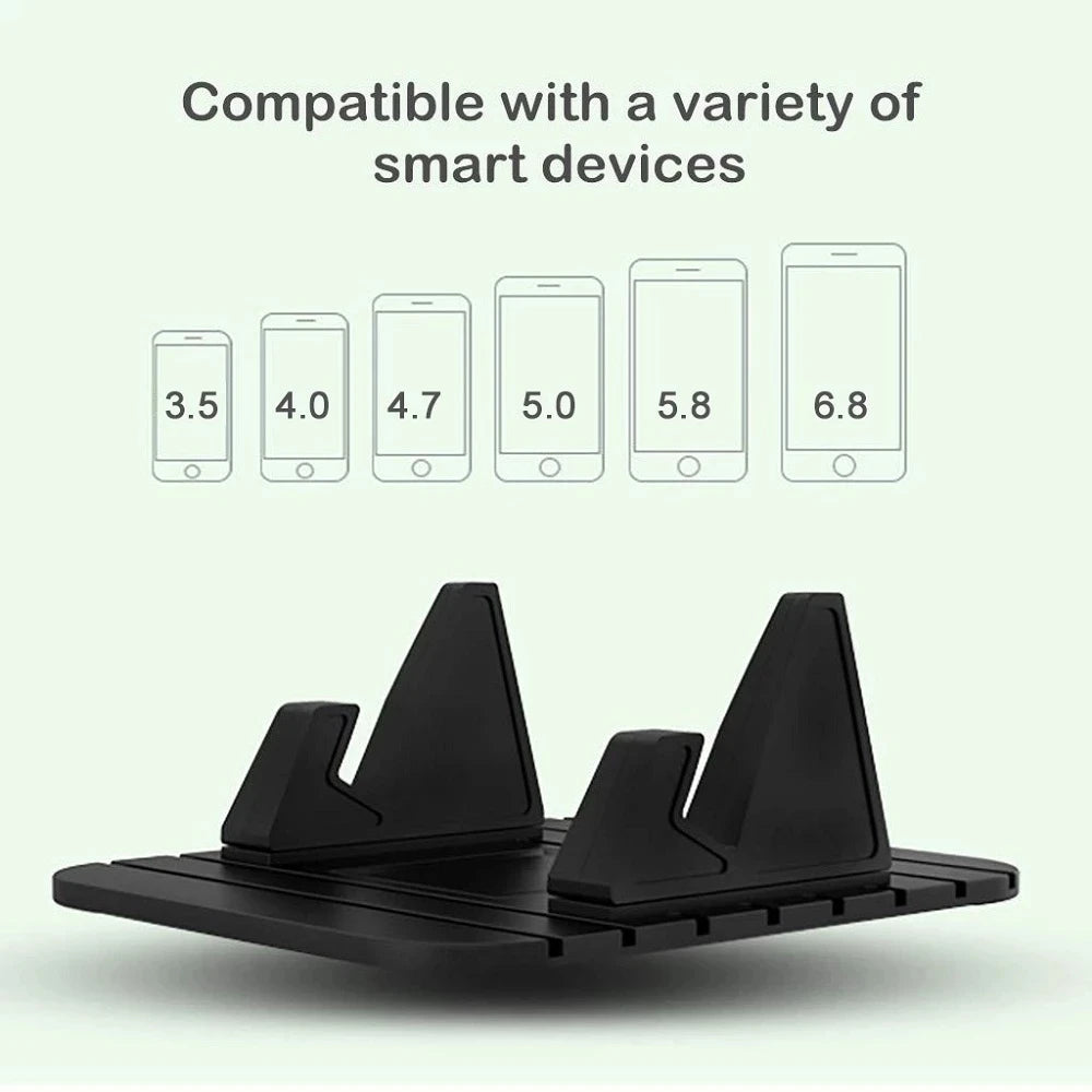 Anti-Slip Silicone Car Phone Mat