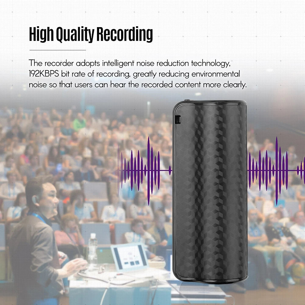 Mini Waterproof Magnetic Digital Voice Recorder