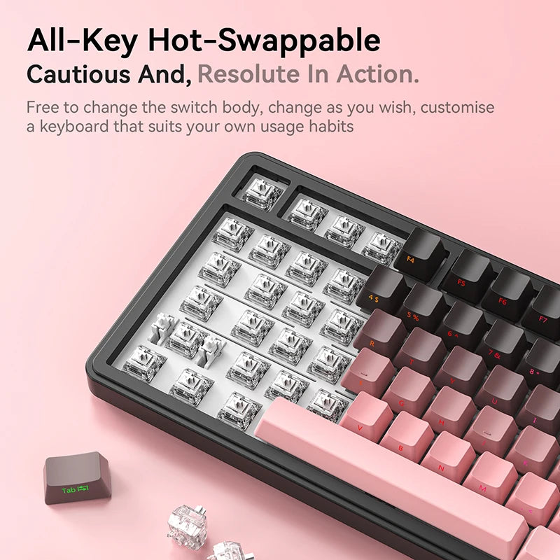 X85 RGB Tri-Mode Mechanical Keyboard