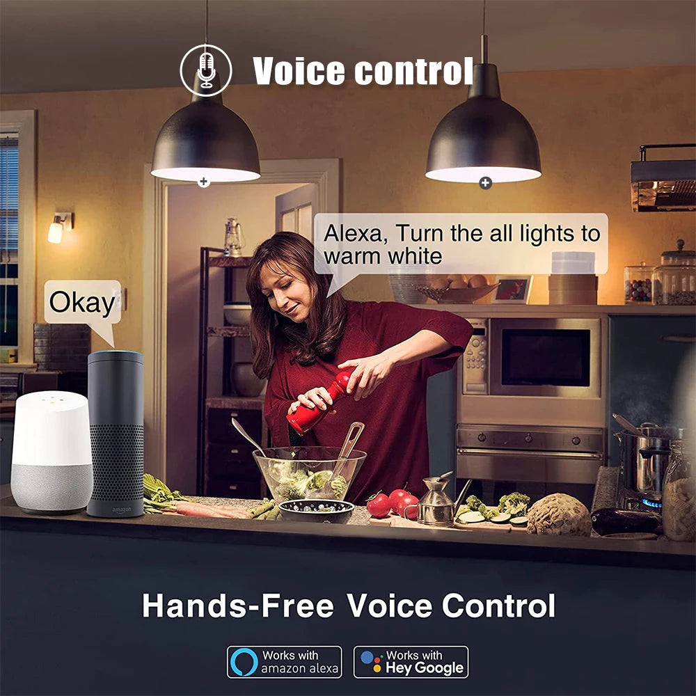 Wi-Fi & Bluetooth GU10 Smart Bulb