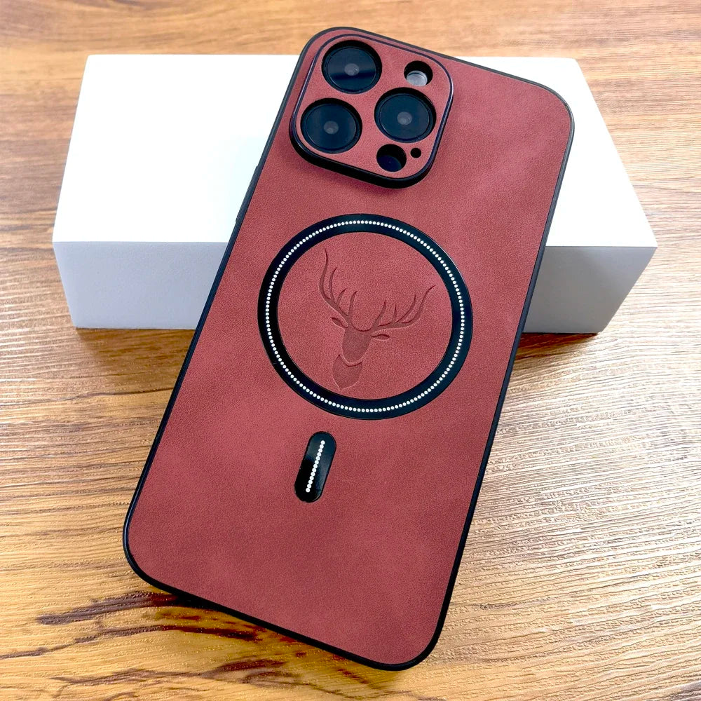 Luxury Leather Case For iPhone 16