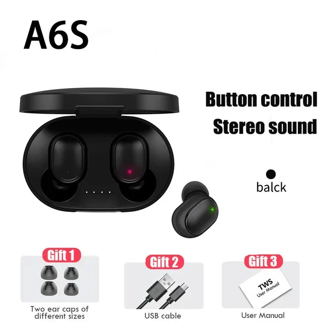 A6S Pro Wireless Stereo Sport Earbuds