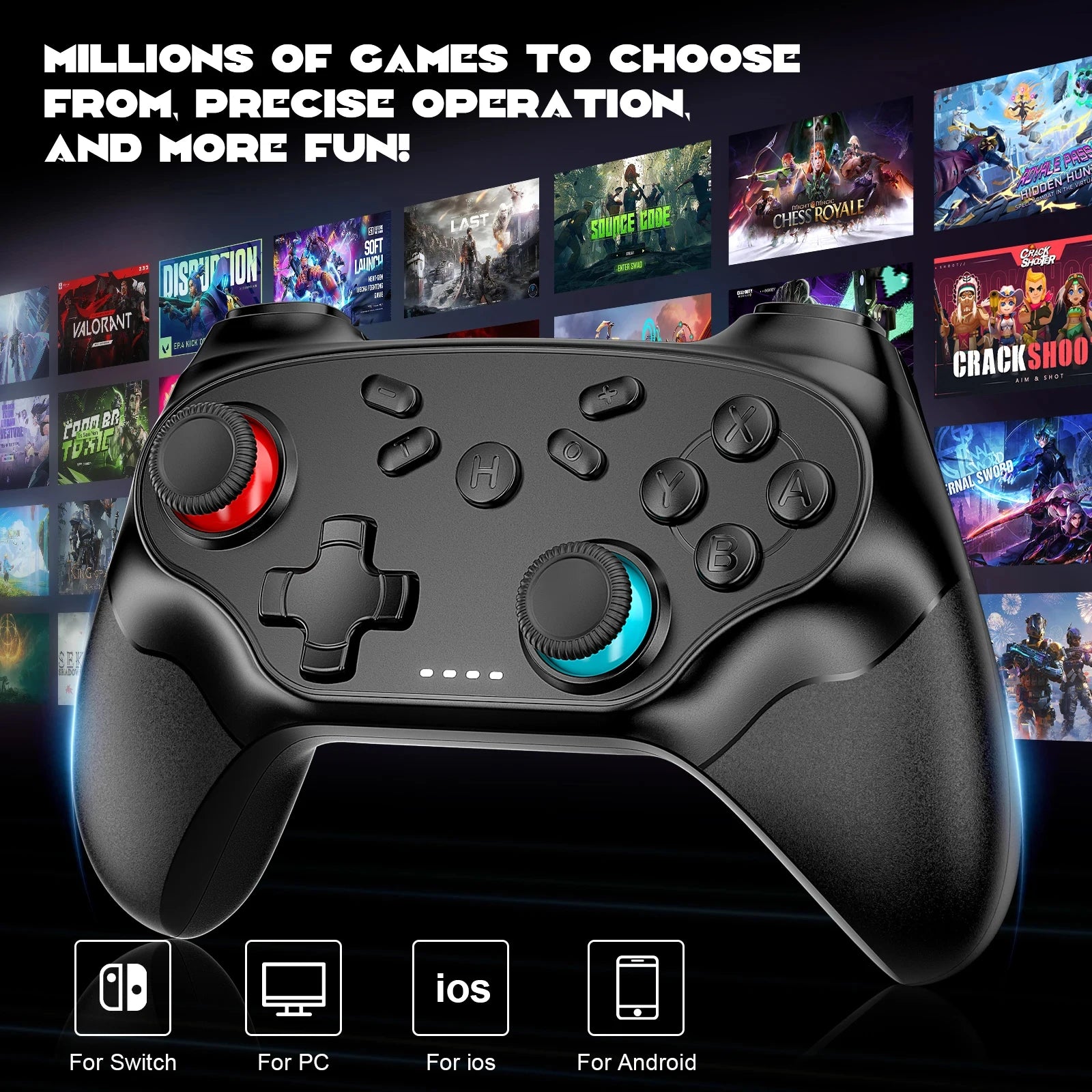 Turbo Vibration Wireless Gaming Controller
