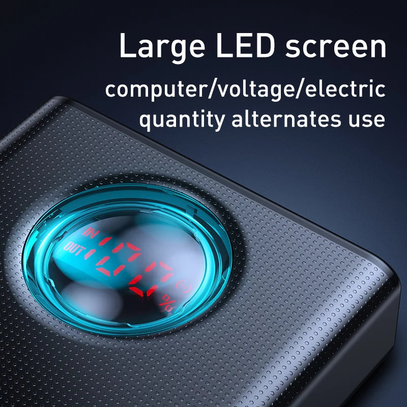 30000mAh 65W Fast Charging Power Bank