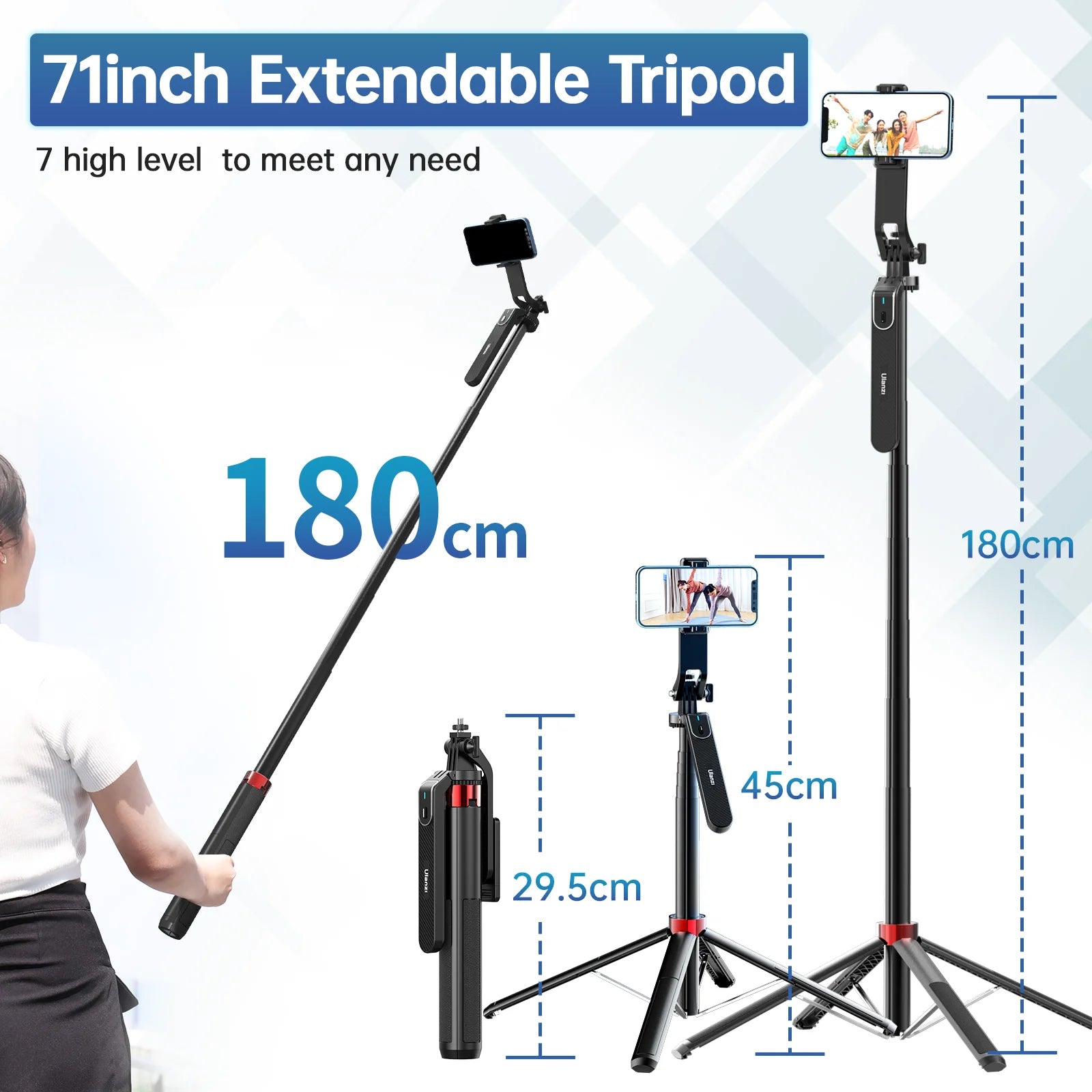 Tripod Bluetooth Selfie Stick