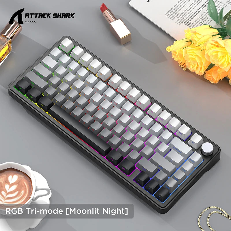 X85 RGB Tri-Mode Mechanical Keyboard