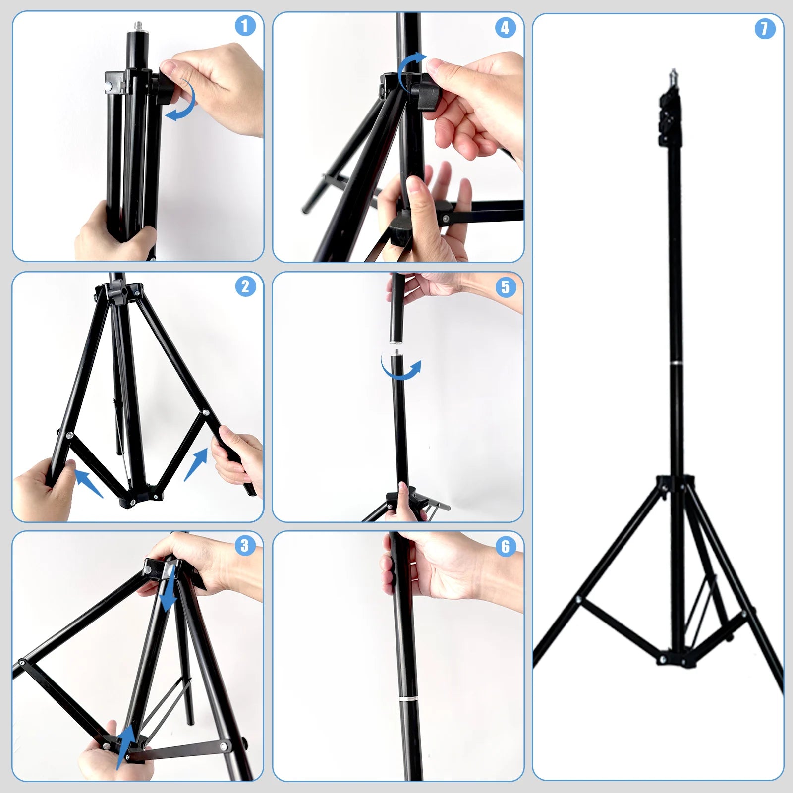 10" 26cm LED Dimmable Ring Light with Tripod