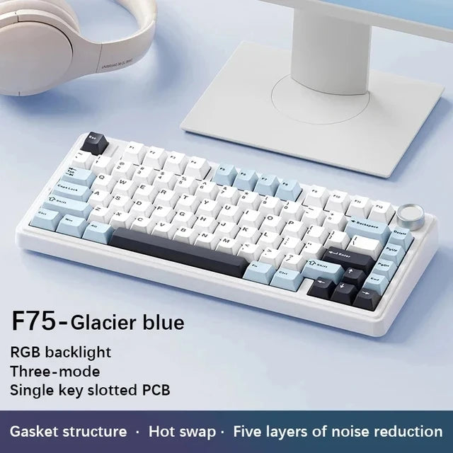 2.4G Tri-Mode 75% Gasket Keyboard