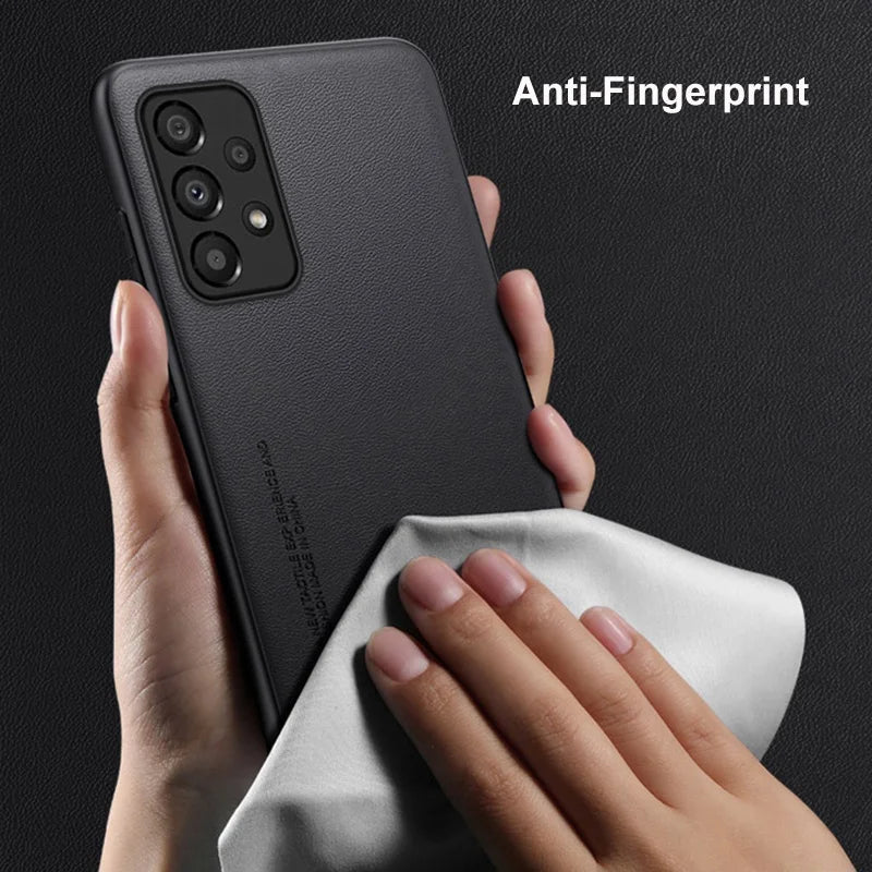 Luxury PU Leather Protective Phone Case A52 S 4G