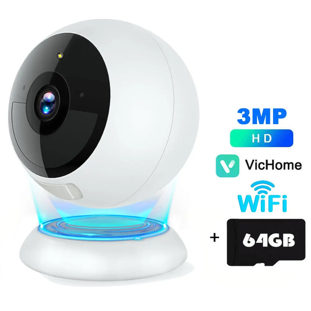 2K Wifi Magnetic Battery Security Camera Indoor/Outdoor