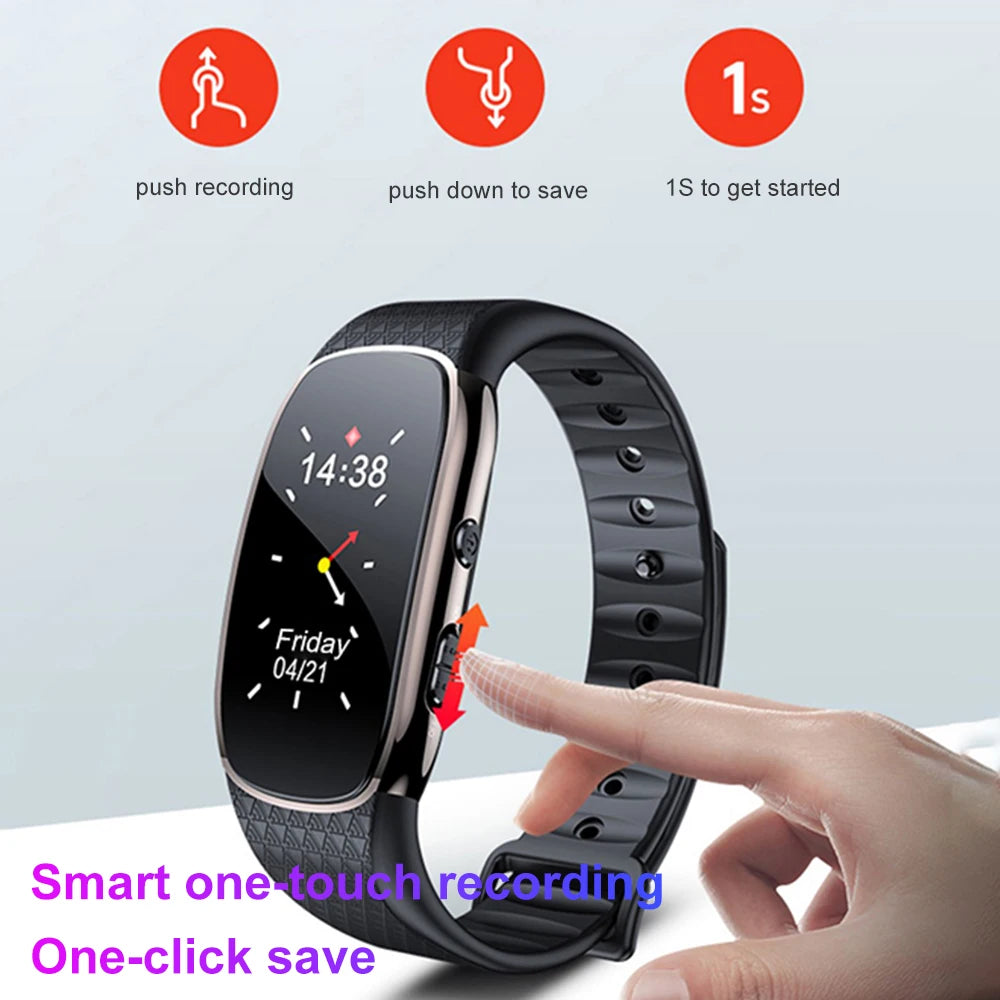 Smart Digital Voice Recorder Watch 16GB