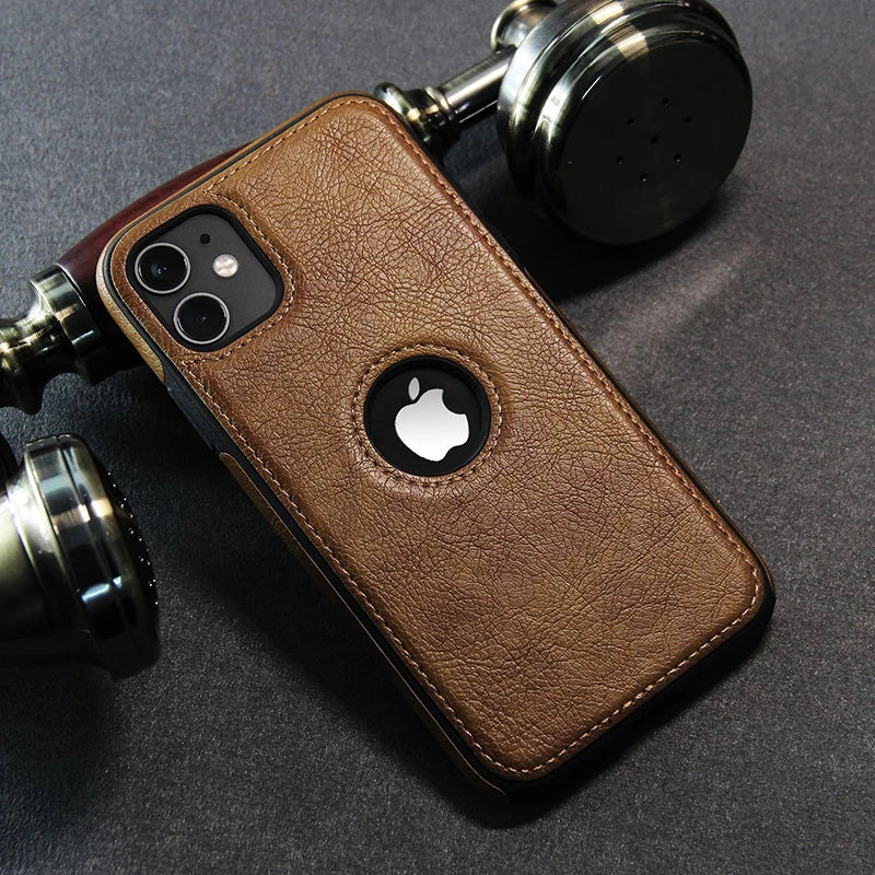 High-Quality PU Leather iPhone Case