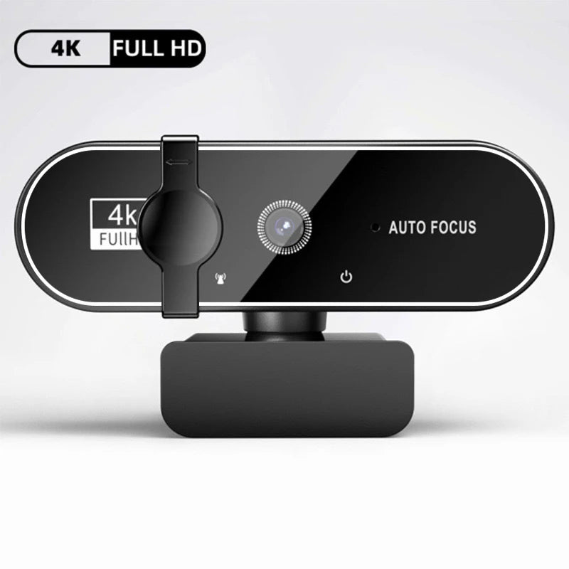4K/2K Mini Webcam with Microphone