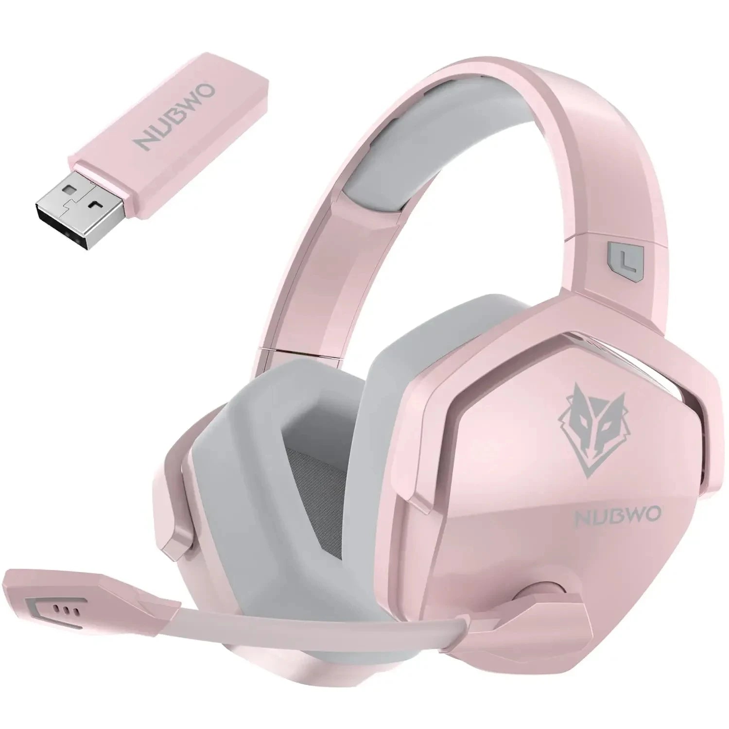 5ms Low Latency Dual Wireless Gaming Headset