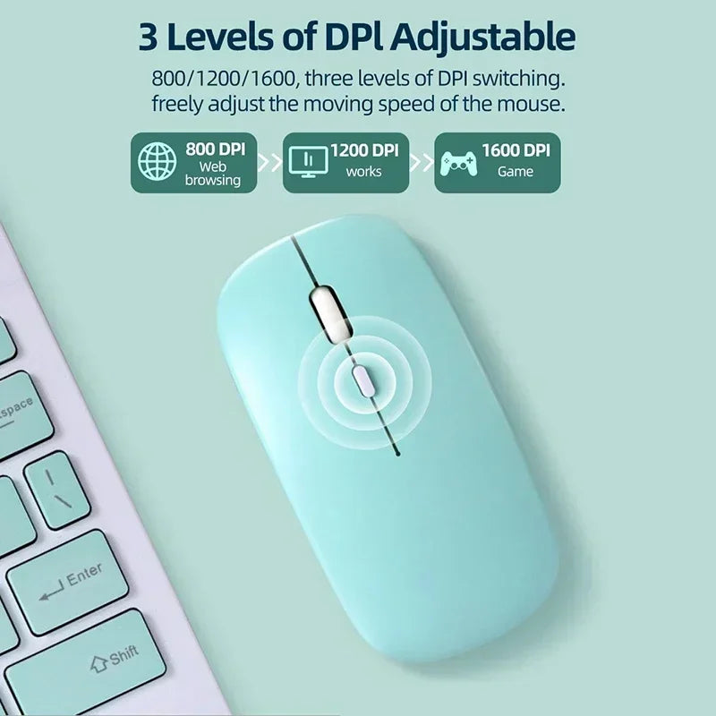 Portable Bluetooth Ergonomic Mouse