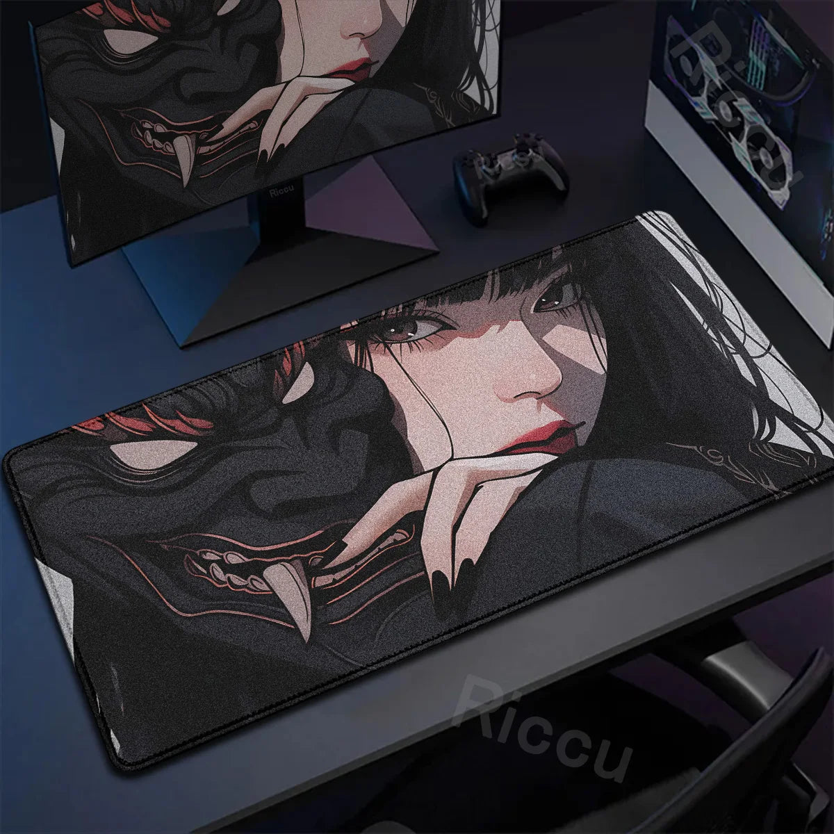 Large 40x90cm Japan-Themed Mousepad